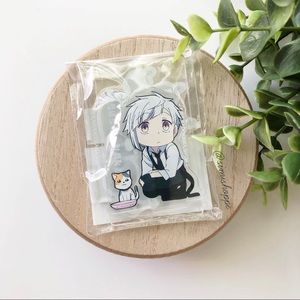 NEW Official Bungo Stray Dogs BSD Atsushi Acrylic Memo Stand